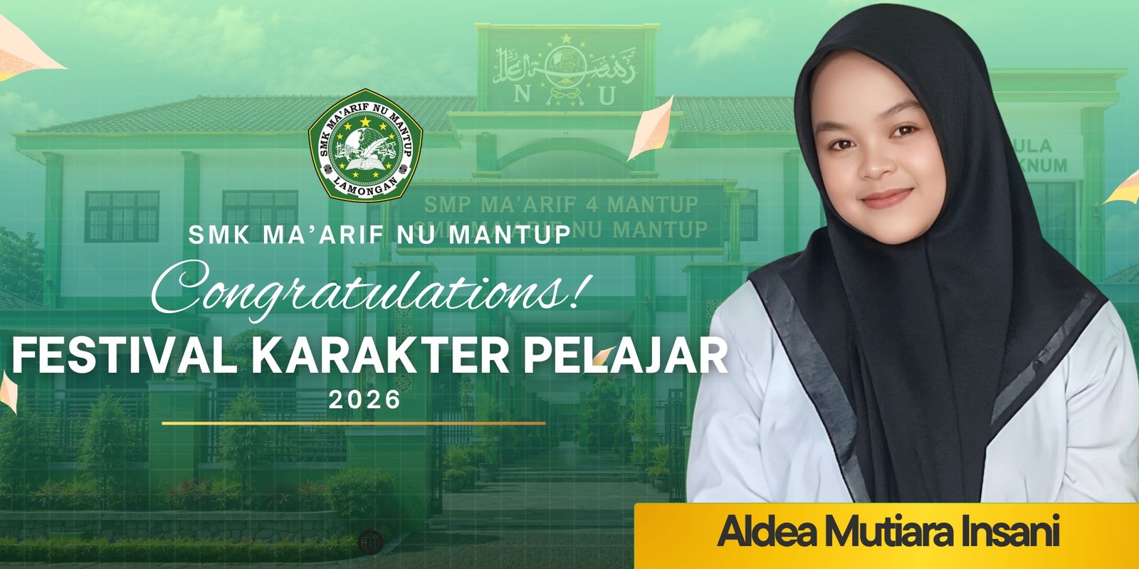 Gambar Berita: Keren Parah! Singkirkan 10 Ribu Pesaing, Aldea Mutiara Insani Siap Berangkat ke Wonosobo!
